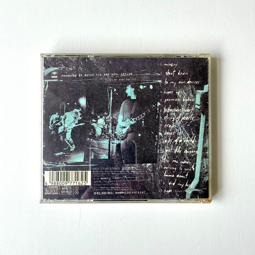 Soul Asylum - Let Your Dim Light Shine CD Japan Press 1995 w/ Bonus Track