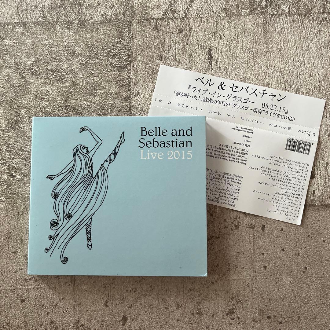 Belle and Sebastian Live 2015 2CD Japan Press with OBI Strip Limited Edition