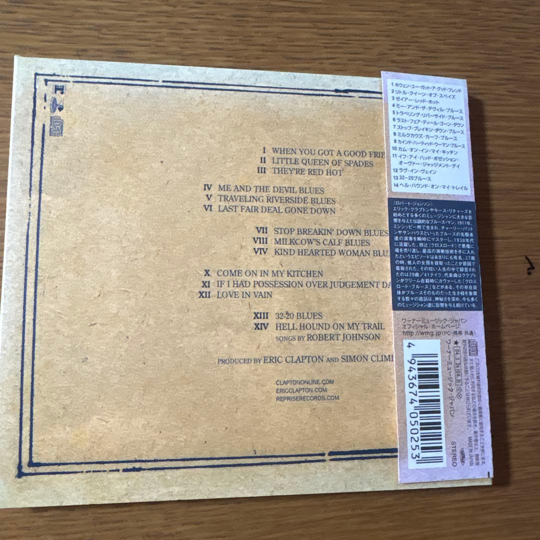 Eric Clapton Me and Mr Johnson CD Japan Press with OBI Mini LP Sleeve 2004