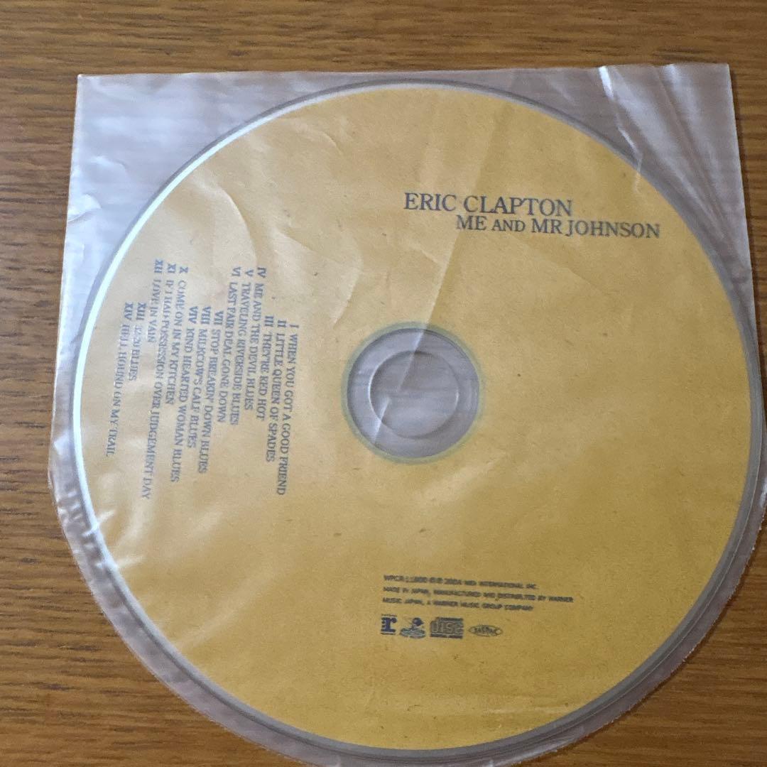 Eric Clapton Me and Mr Johnson CD Japan Press with OBI Mini LP Sleeve 2004