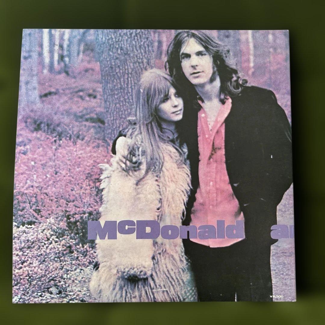 McDonald And Giles Self-Titled LP 1971 Atlantic Japan P-8034A Prog Rock Vinyl
