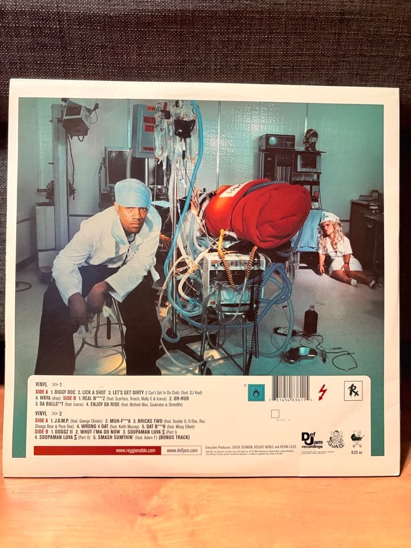 Redman - Malpractice 2LP 2001 Def Jam Hip Hop Vinyl Record Original US Pressing