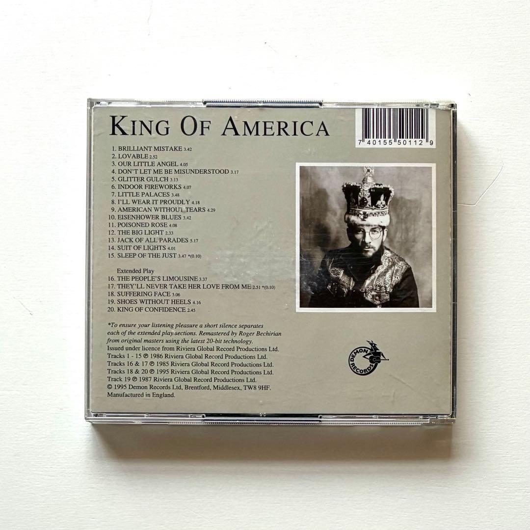 Elvis Costello - King Of America 2CD Limited Edition with Bonus Live Disc