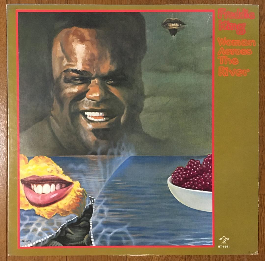 Freddie King Woman Across The River LP Japan 1973 Leon Russell Blues