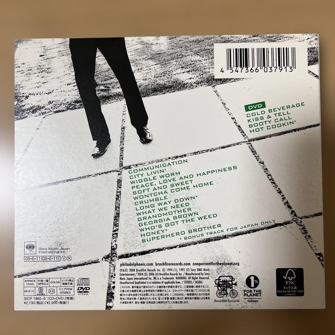 G. Love & Special Sauce - Superhero Brother CD+DVD Japan Press with OBI 2008