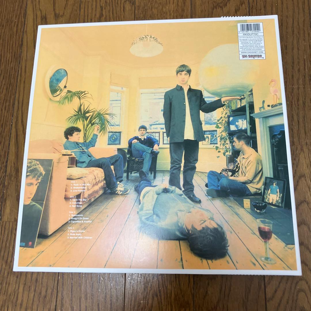 Oasis Definitely Maybe 25th Anniversary Silver Vinyl 2LP Japan Obi RKIDLP70C