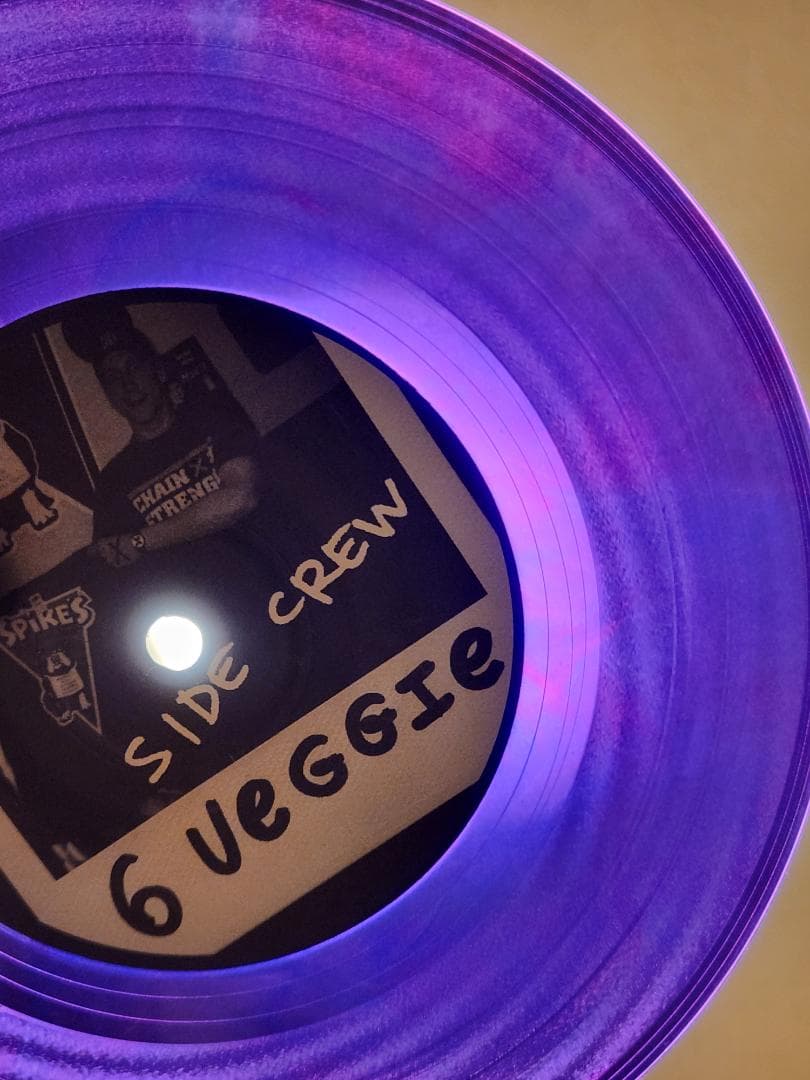 Mental - Get An Oxygen Tank 7" Vinyl Record Purple First Pressing Boston Hardcor