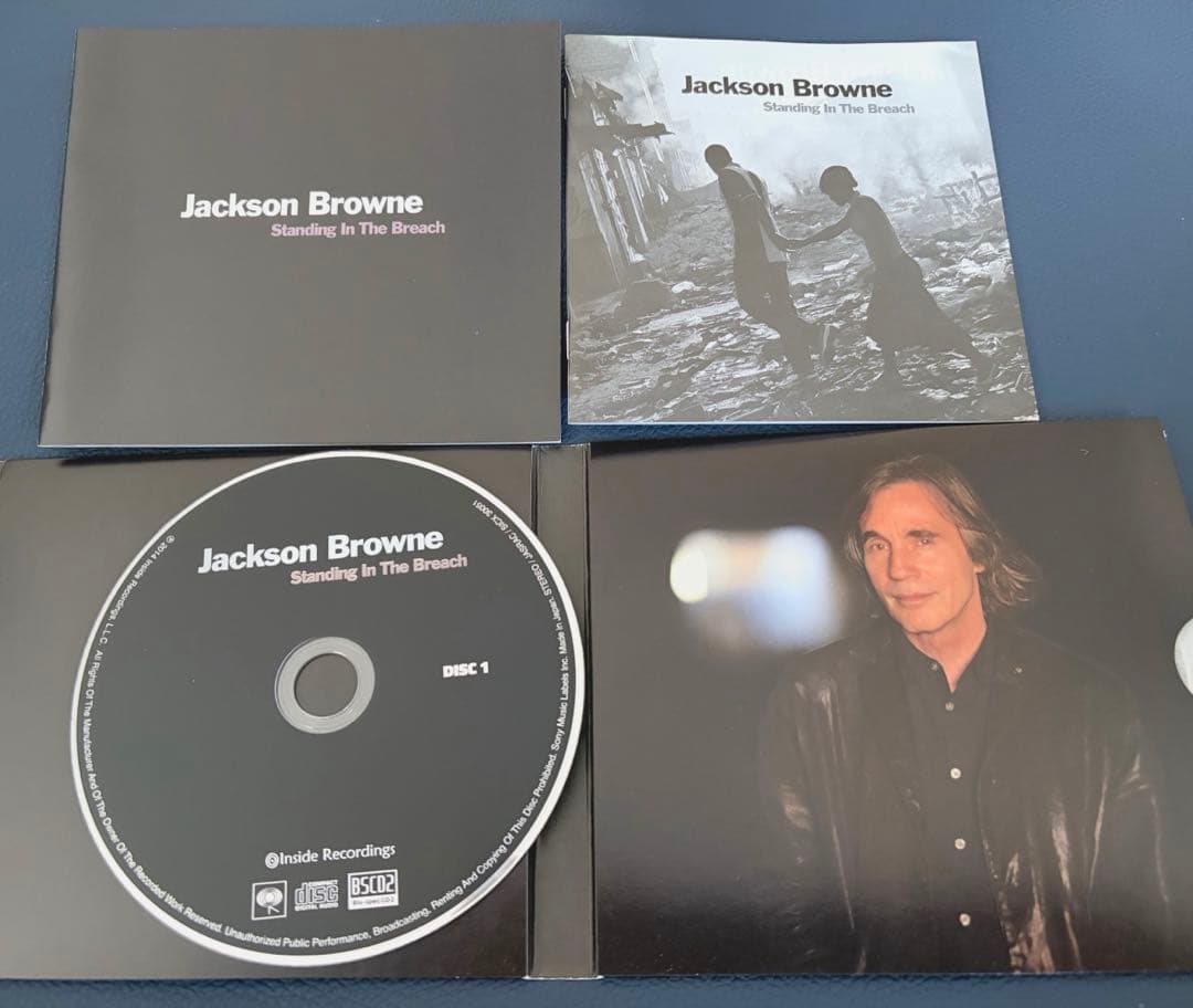 Jackson Browne Standing In The Breach 2CD Japan Press with OBI Limited Edition