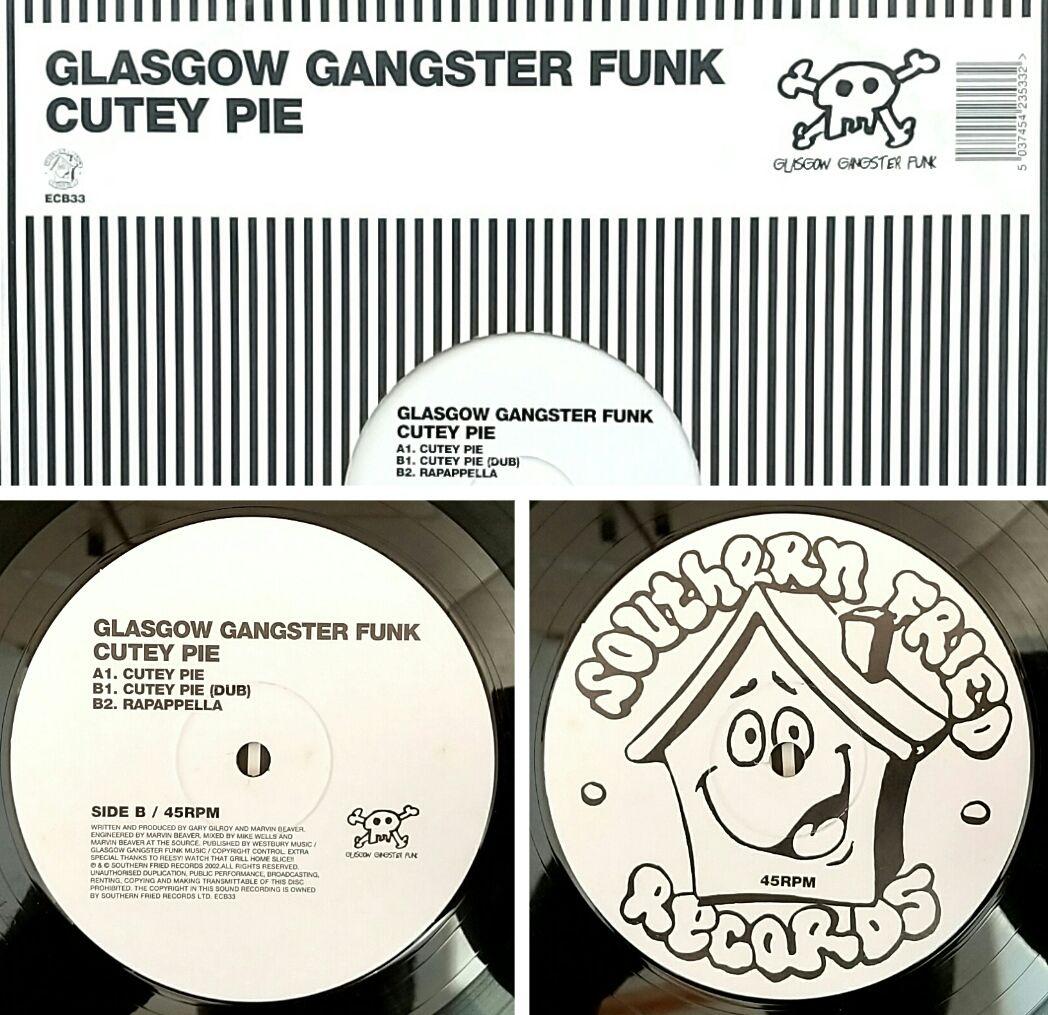 Glasgow Gangster Funk - Cutey Pie 12" Vinyl Electronic Club Record