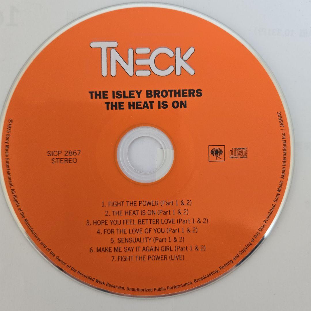 The Isley Brothers Heat Is On CD Japan Paper Sleeve 1975 Bonus Tracks Used | Japansoundstore