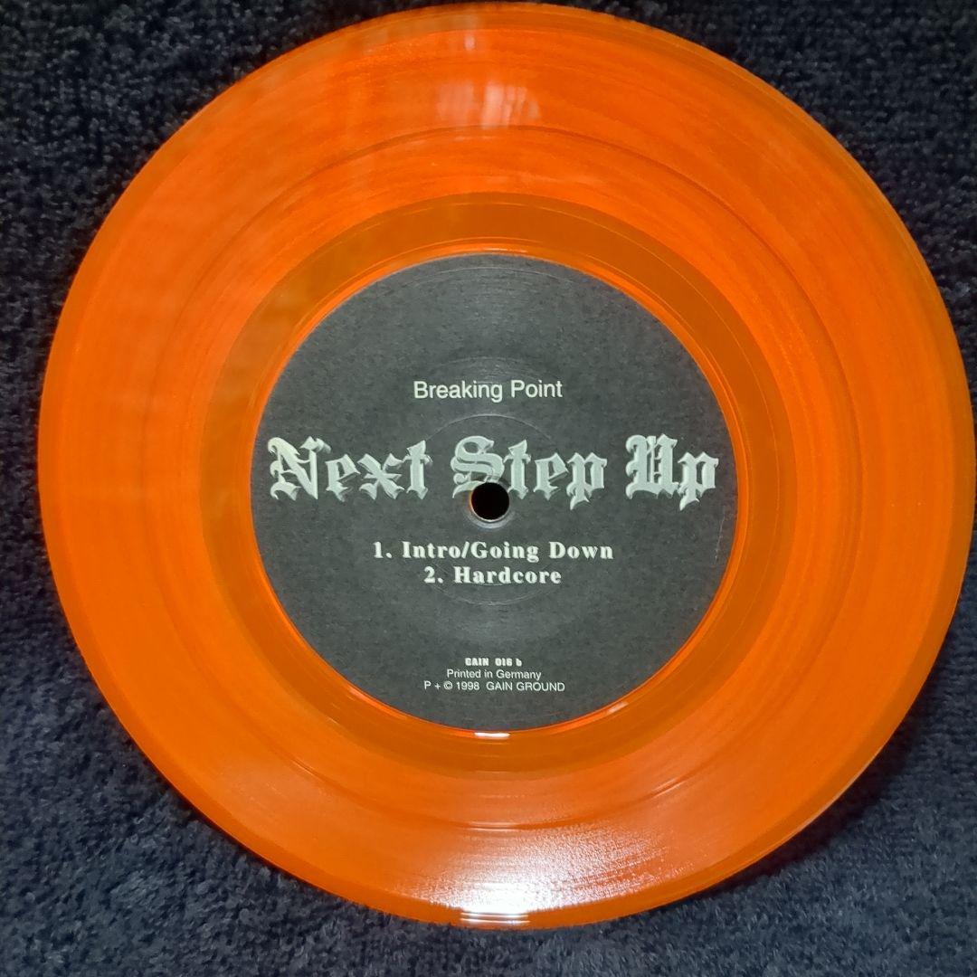 Next Step Up - Breaking Point 7" Vinyl EP 1998 Japan Tour Limited Edition