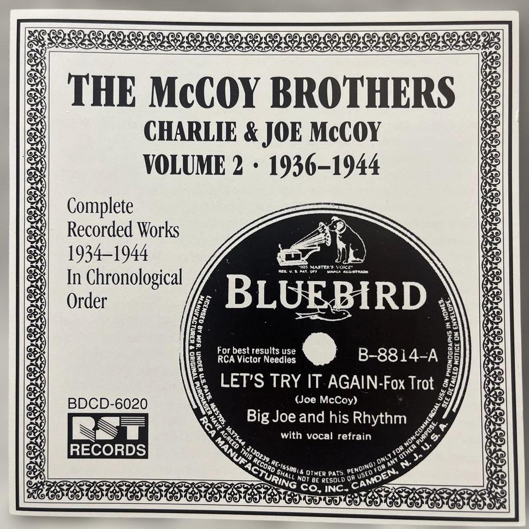 The McCoy Brothers Charlie & Joe McCoy Volume 2 1936-1944 CD Austria Import