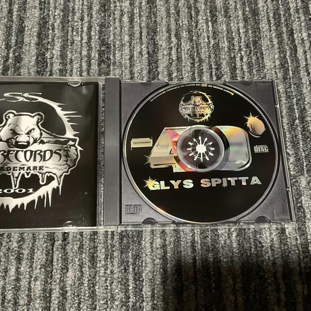 Glys Spitta - 40 Below CD (2001) West Coast Hip-Hop G-Rap