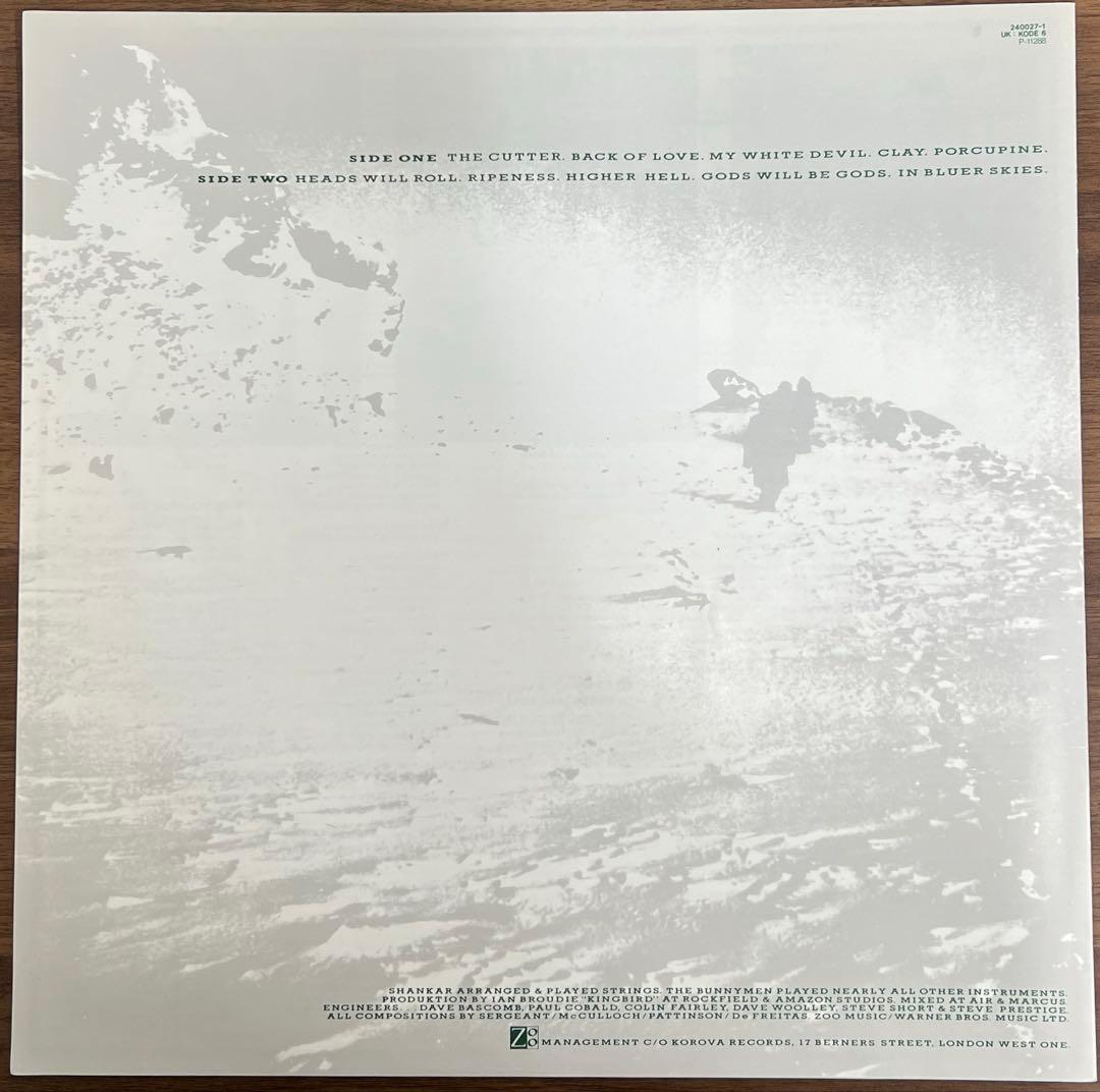 Echo And The Bunnymen - Porcupine Vinyl LP 1983 Japan Post-Punk New Wave