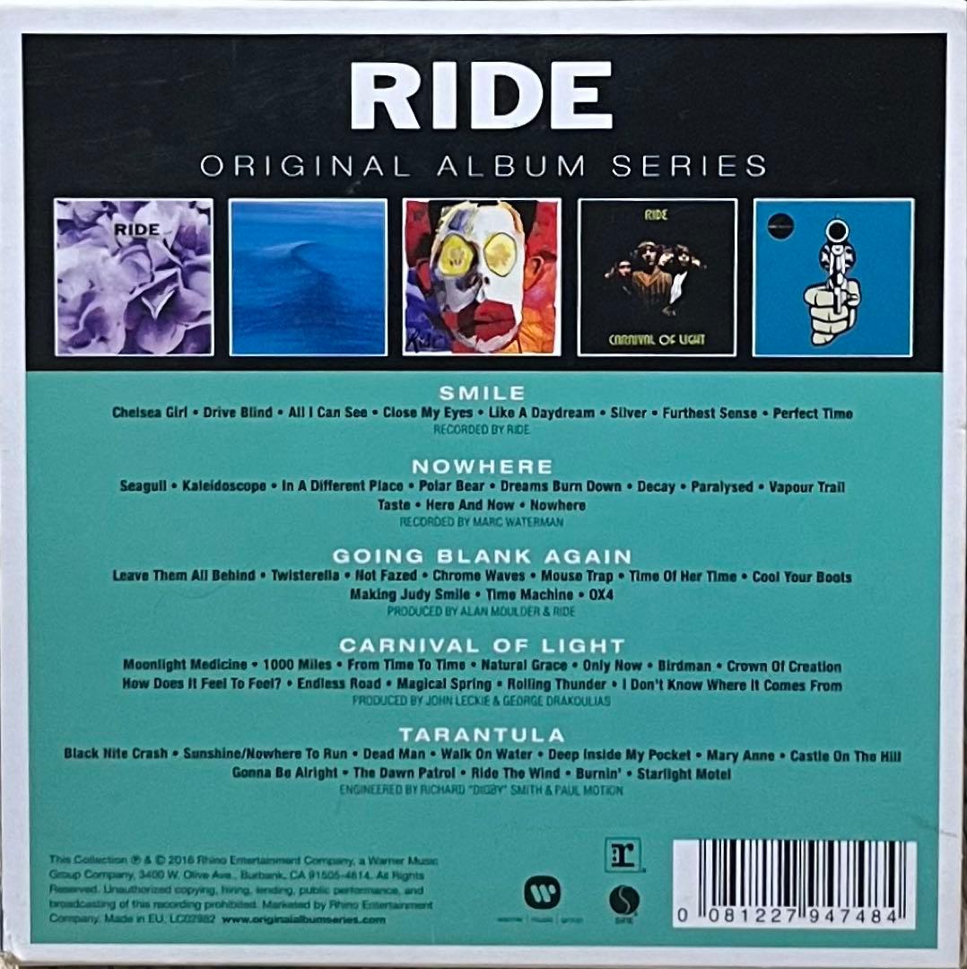 Ride Collection 5CD Box Set Reissue 2016 Indie Shoegaze Alternative Used | Japansoundstore