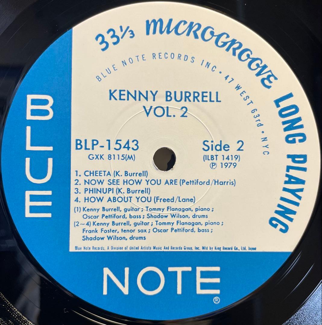 Kenny Burrell Vol. 2 Vinyl LP King Japan 1979 Reissue Andy Warhol Cover Jazz