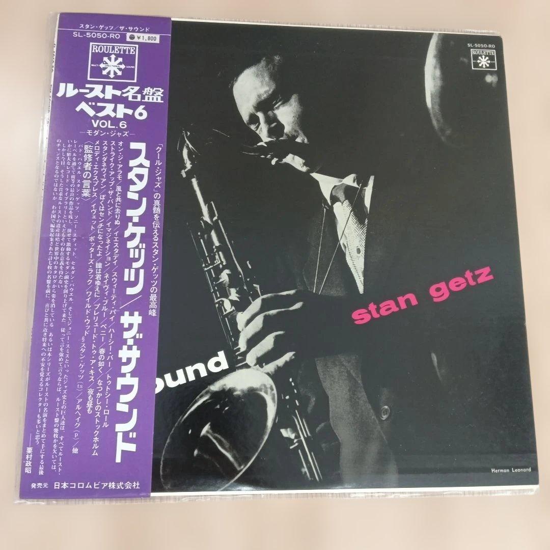 Stan Getz The Sound LP Japan Roulette SL-5050-RO Jazz Original Obi Included
