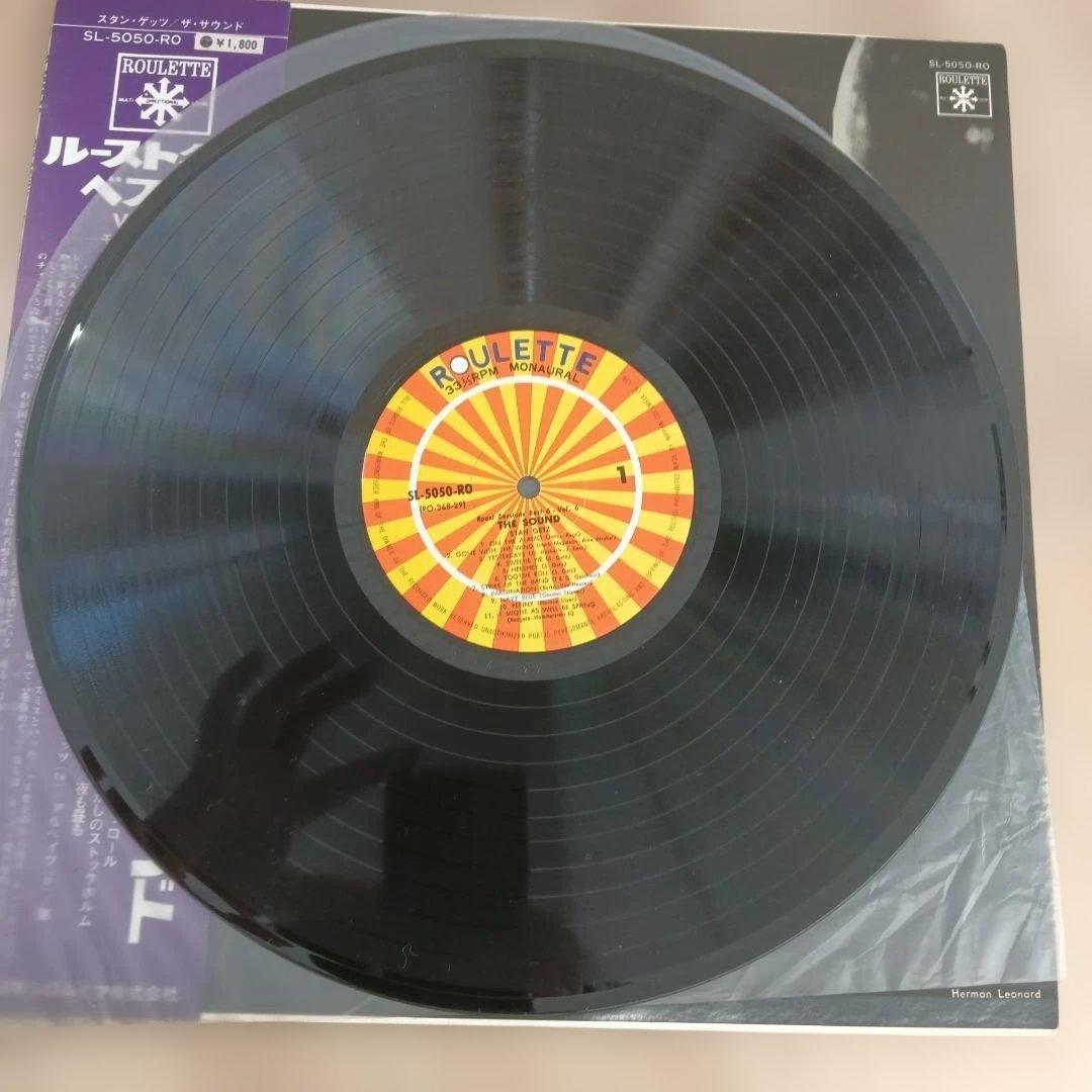 Stan Getz The Sound LP Japan Roulette SL-5050-RO Jazz Original Obi Included