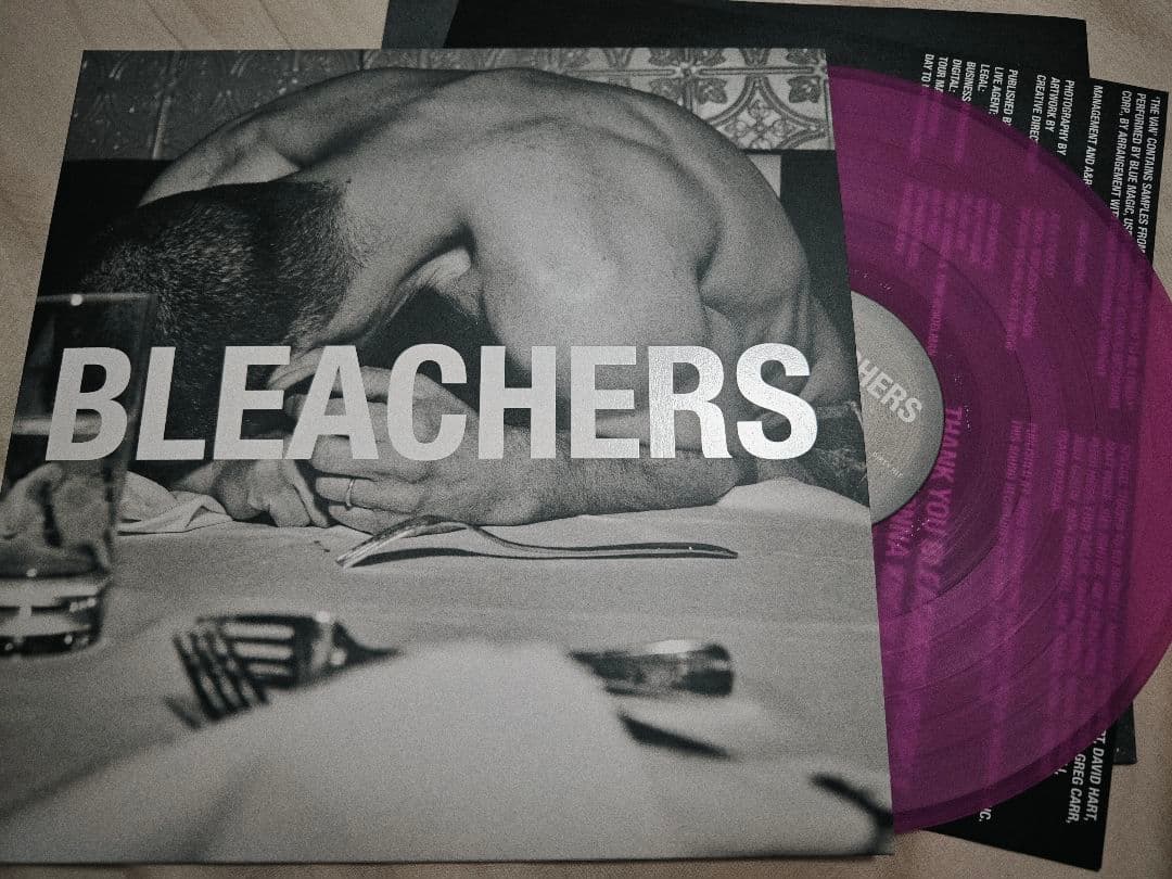 Bleachers - Everyone For Ten Minutes Lavender Vinyl LP + Signed Insert + Poster