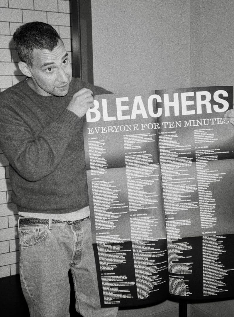 Bleachers - Everyone For Ten Minutes Lavender Vinyl LP + Signed Insert + Poster