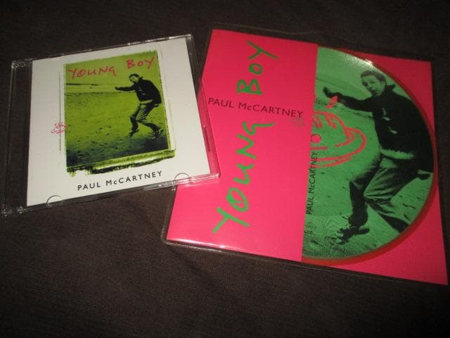 Paul McCartney YOUNG BOY Rare Set CD Promo + Limited Edition Picture Disc