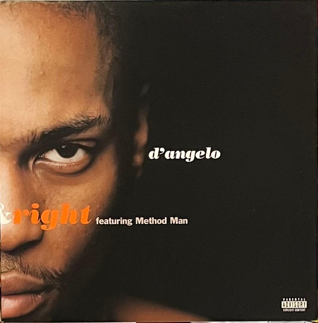 D'Angelo - Left & Right (feat. Method Man) 12" Vinyl 1999 Original US Pressing
