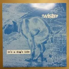 Twister - It's A Dog's Life 7" Blue Vinyl Damaged Goods 1997 UK Garage Rock