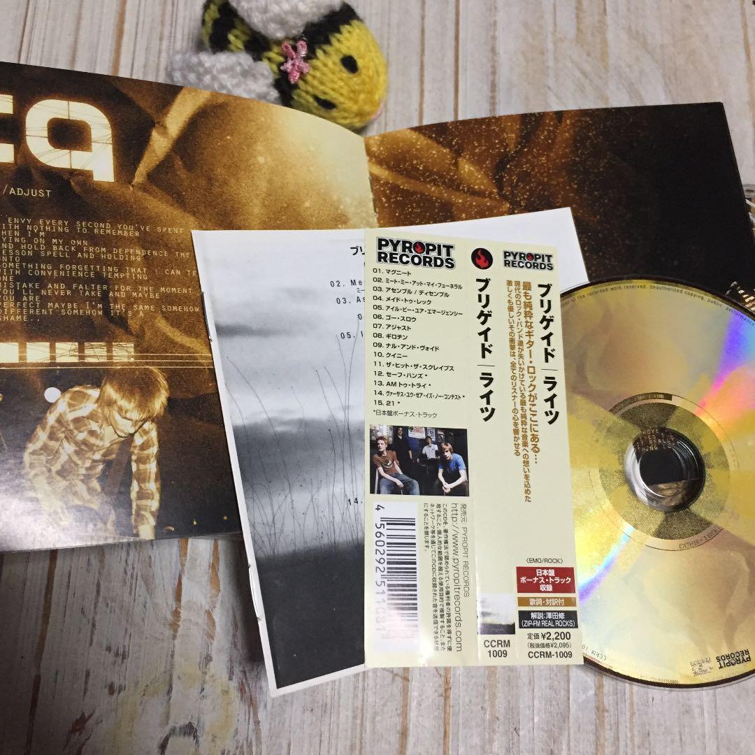 Brigade Lights CD Japan Press with OBI 4 Bonus Tracks Rock Alt Emo