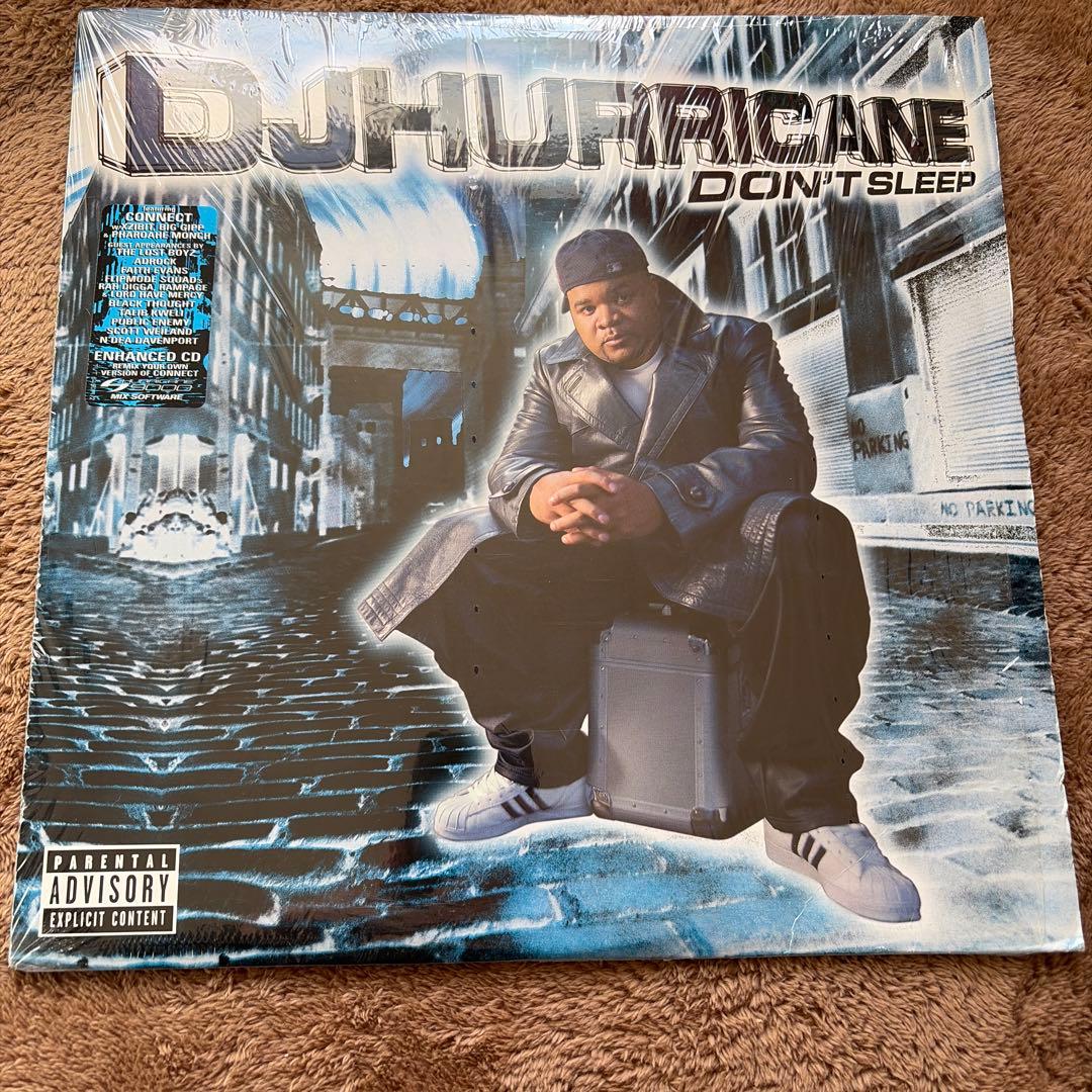 DJ Hurricane - Don't Sleep 2LP Vinyl Original 2000 Hip Hop Beastie Boys Collabor
