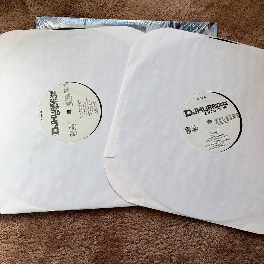 DJ Hurricane - Don't Sleep 2LP Vinyl Original 2000 Hip Hop Beastie Boys Collabor