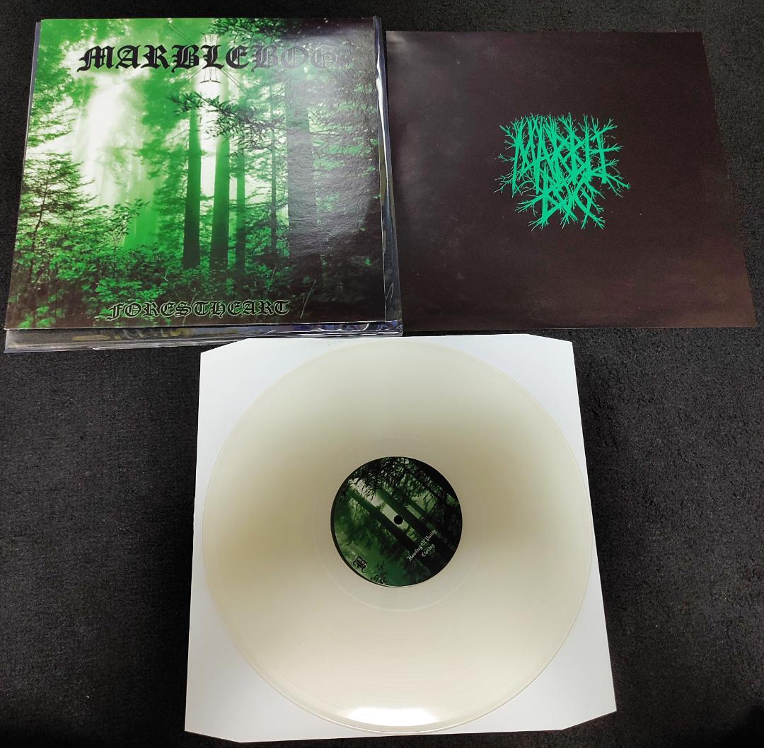 Marblebog - Forestheart LP Clear Vinyl Black Metal Autopsy Kitchen Records