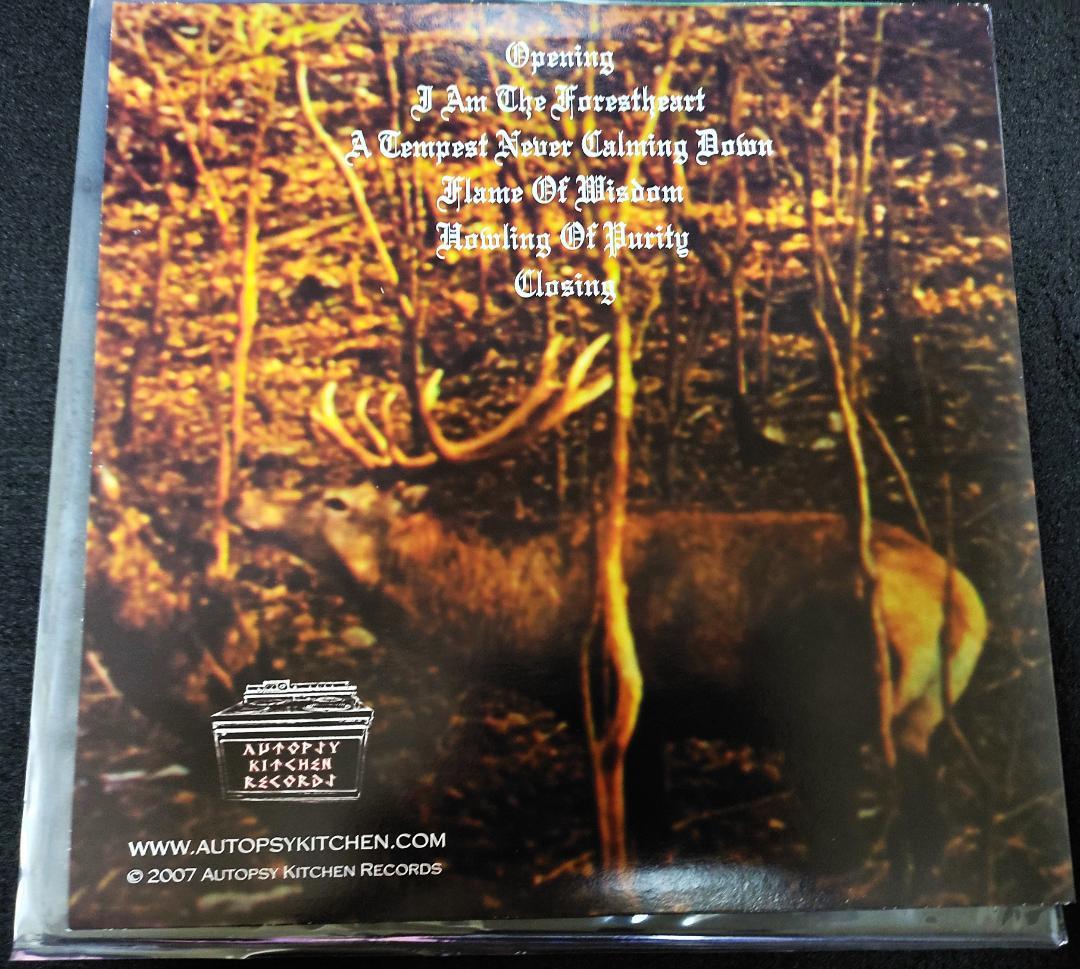 Marblebog - Forestheart LP Clear Vinyl Black Metal Autopsy Kitchen Records