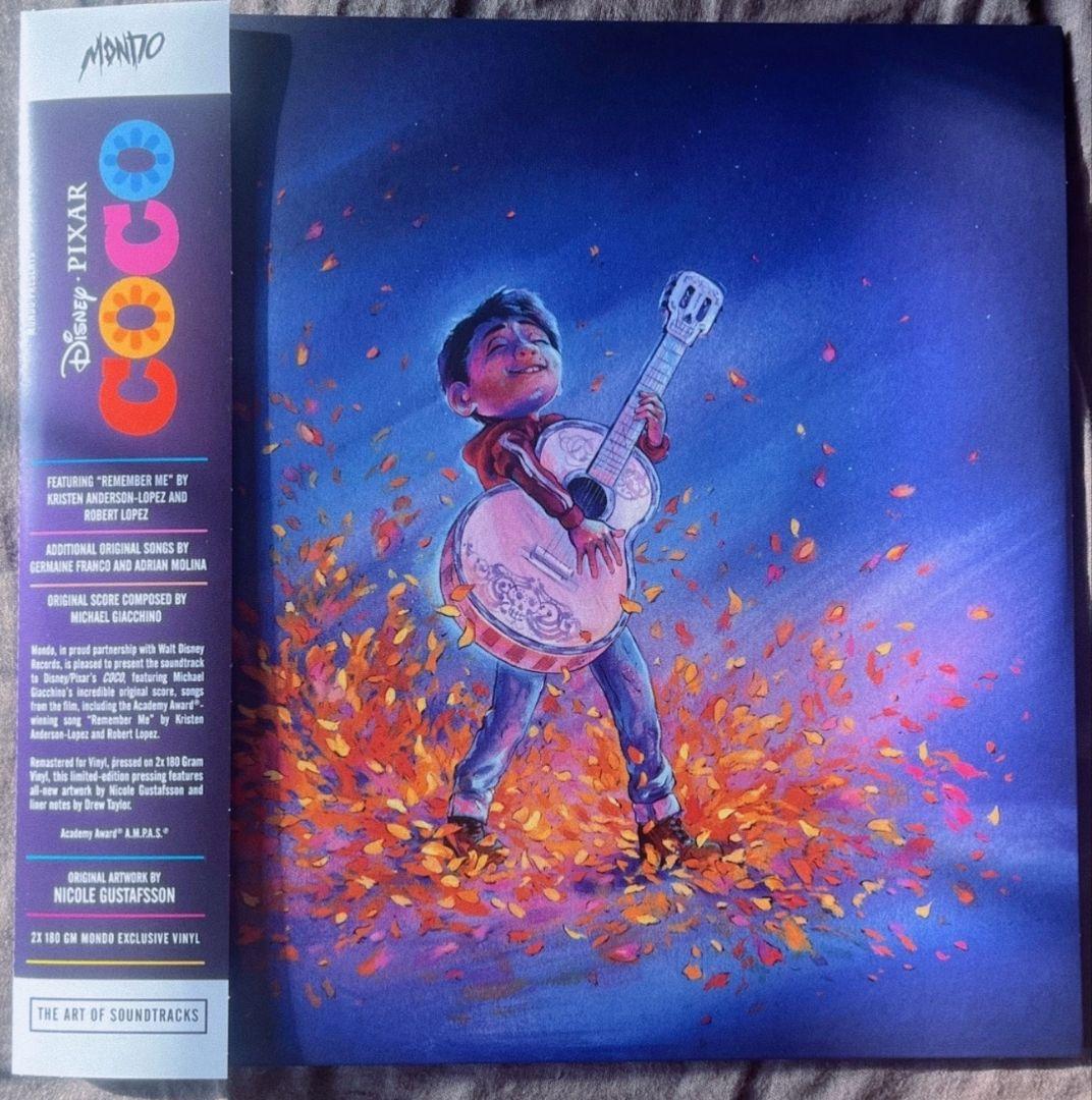 Mondo Coco Disney Pixar Soundtrack 2LP Splatter Vinyl Limited Edition Rare