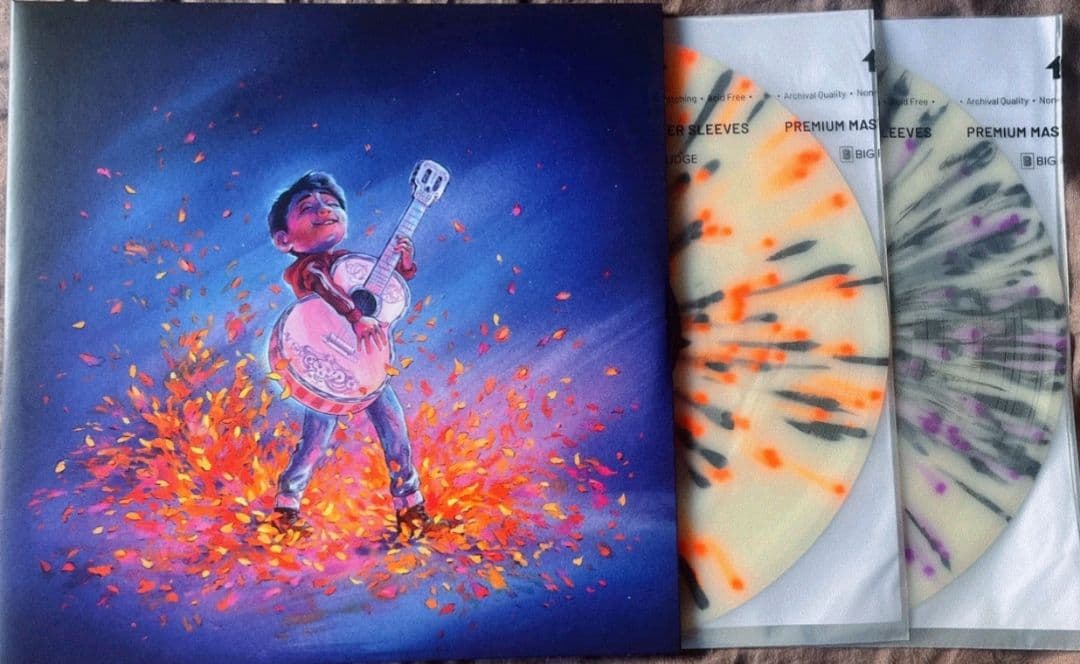 Mondo Coco Disney Pixar Soundtrack 2LP Splatter Vinyl Limited Edition Rare