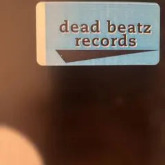 dead beatz records White Vinyl LP Minimalist Design Japan Import