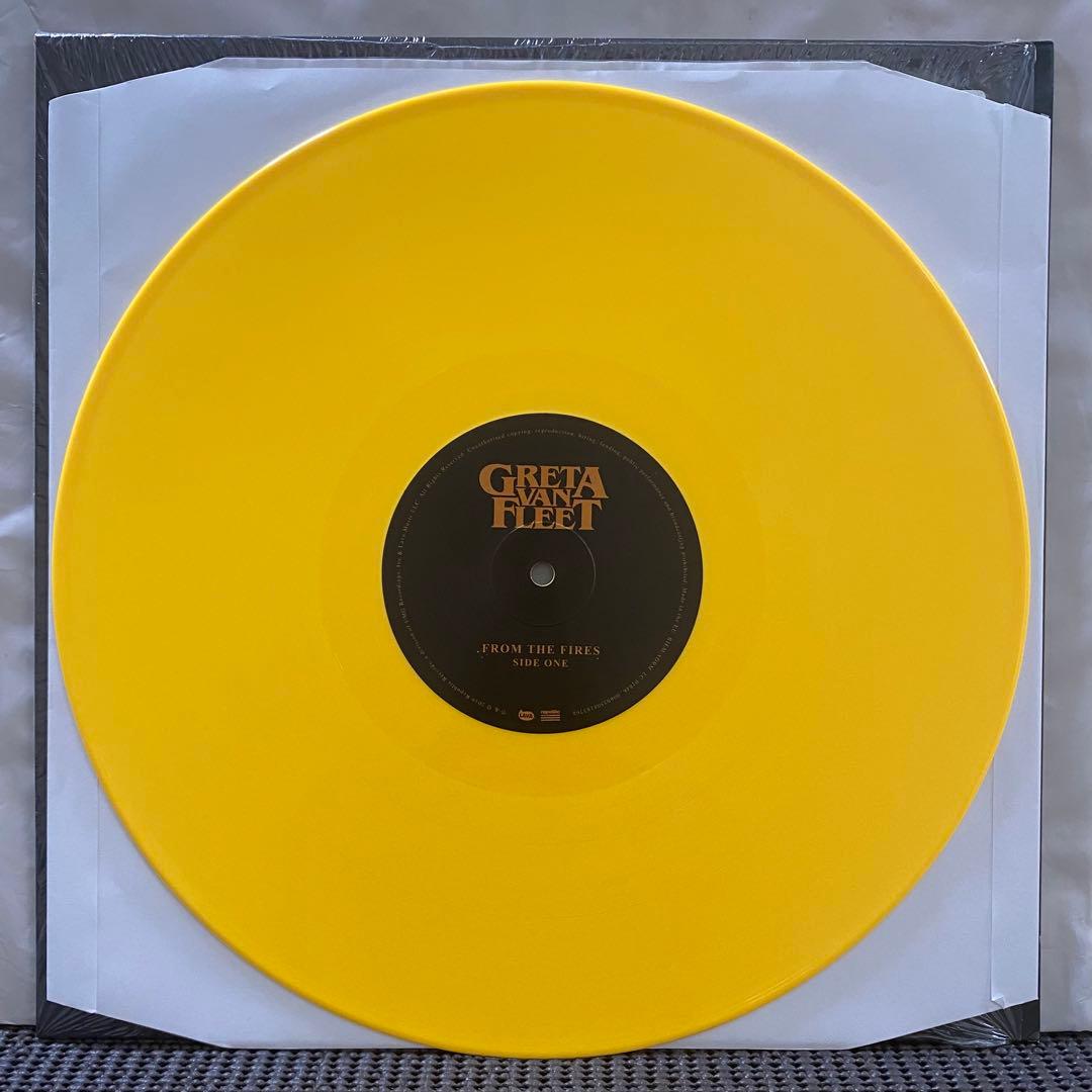 Greta Van Fleet - From The Fires Vinyl LP Record Store Day Yellow Vinyl
