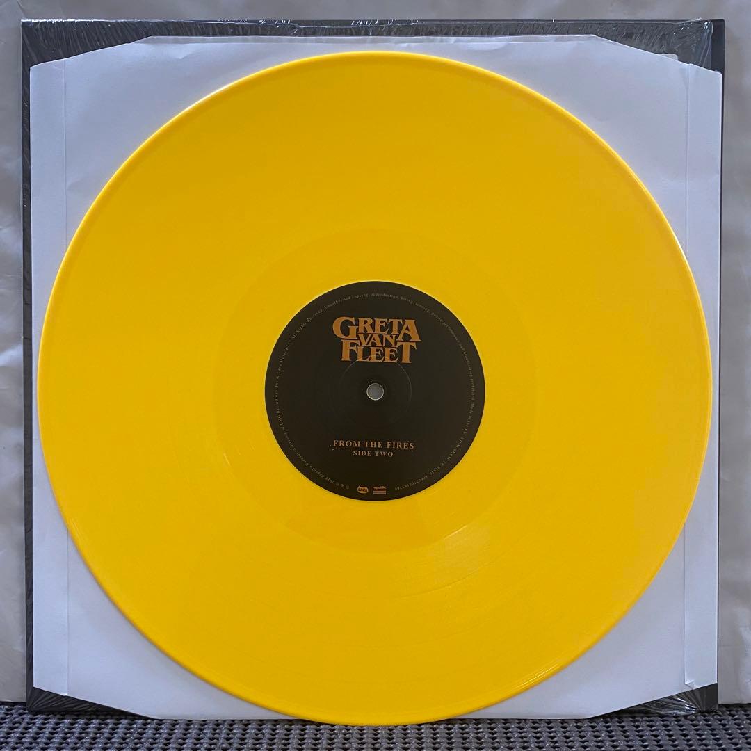 Greta Van Fleet - From The Fires Vinyl LP Record Store Day Yellow Vinyl