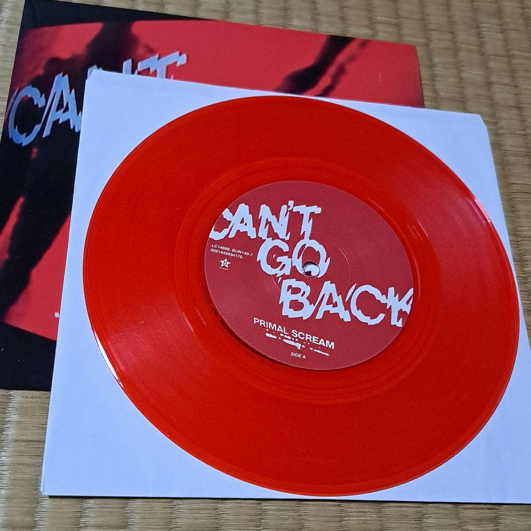 Primal Scream Can't Go Back 7" Red Vinyl EP UK 2008 Indie Rock Record