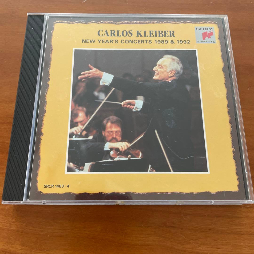 Carlos Kleiber Year's Concerts 1989 & 1992 2CD Japan Press Sony Classical