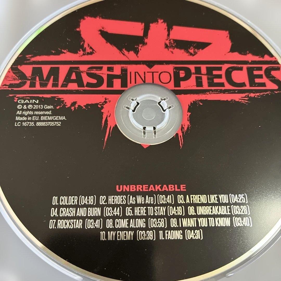 Smash Into Pieces - Unbreakable - CD 2013 Modern Rock Metal Swedish Import
