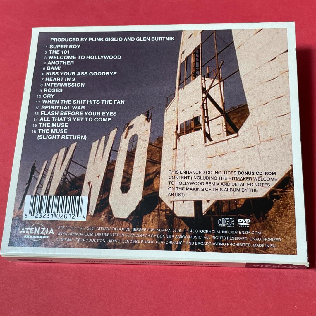 Glen Burtnik - Welcome to Hollywood CD+DVD Limited Edition 2004 AOR Melodic Rock