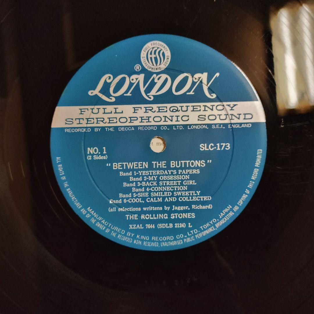 Rolling Stones LP Between the Buttons 1967 First Edition Vinyl Record Used | Japansoundstore