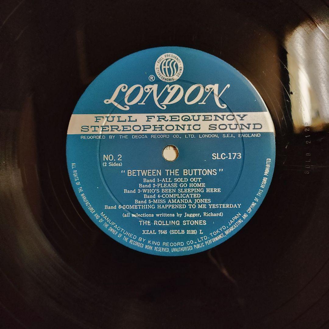 Rolling Stones LP Between the Buttons 1967 First Edition Vinyl Record Used | Japansoundstore