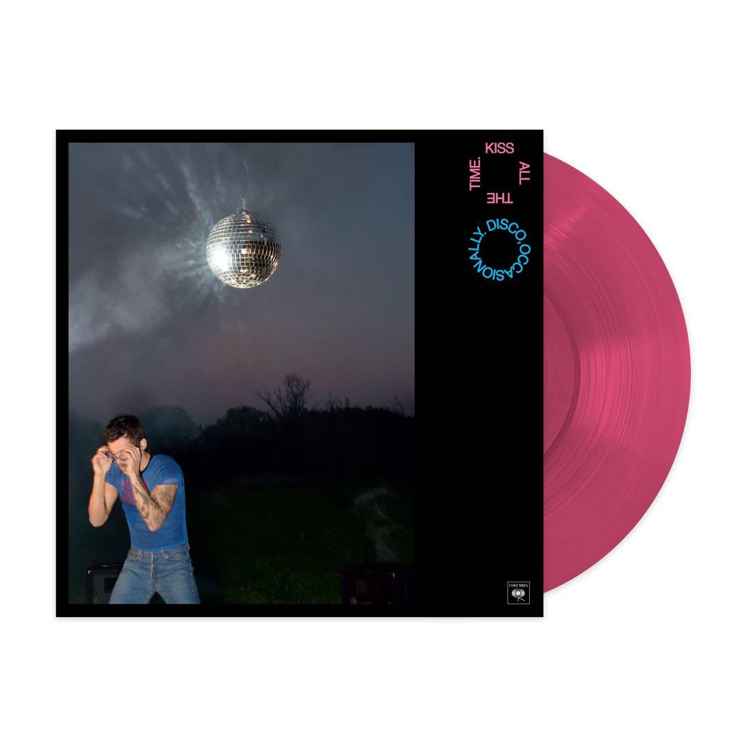 Harry Styles Kiss All The Time Limited Edition Pink Vinyl LP