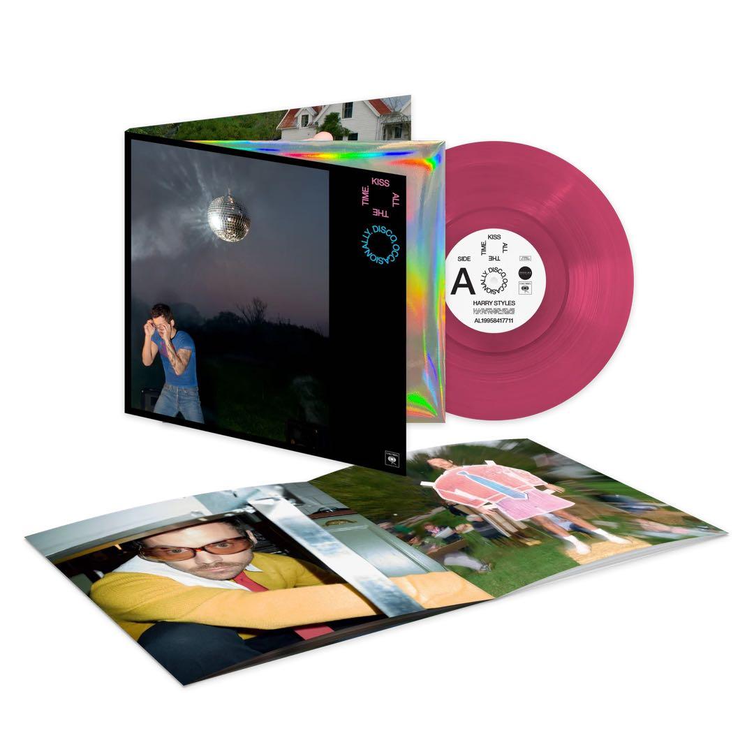 Harry Styles Kiss All The Time Limited Edition Pink Vinyl LP