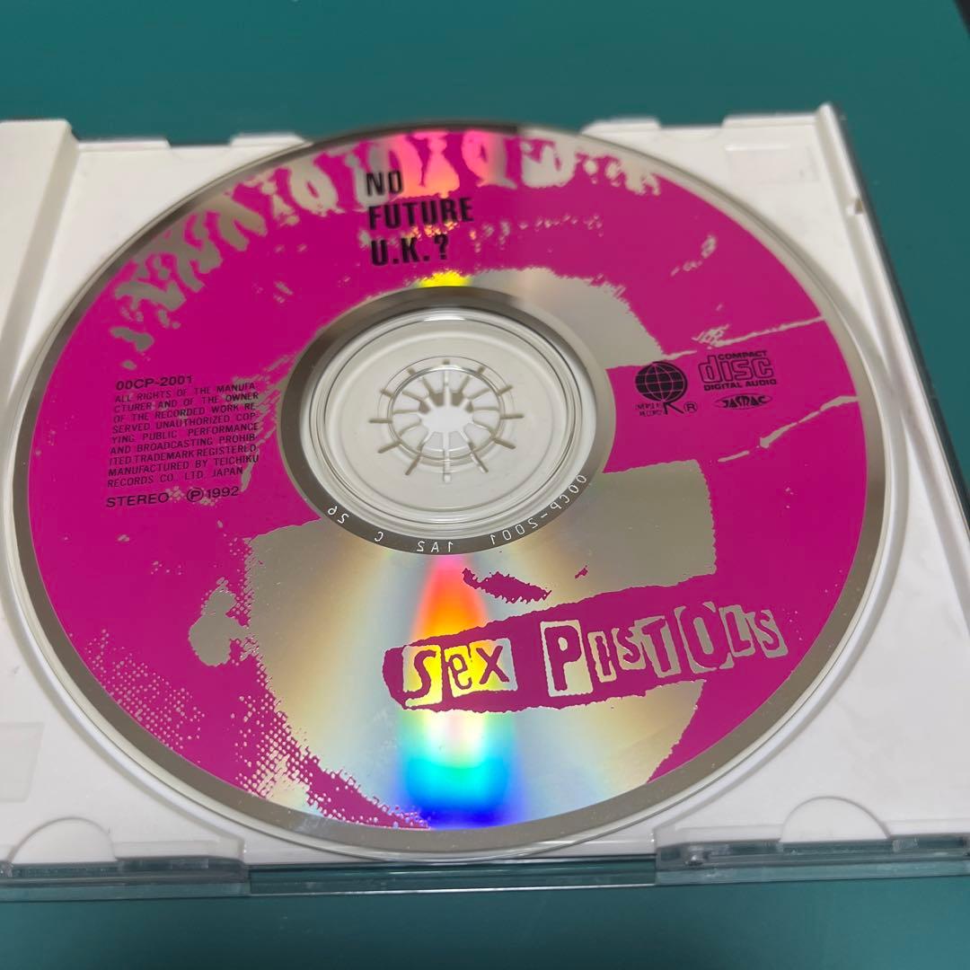 Sex Pistols No Future U.K.? CD 1992 Japan Press Punk Rock Teichiku 00CP-2001