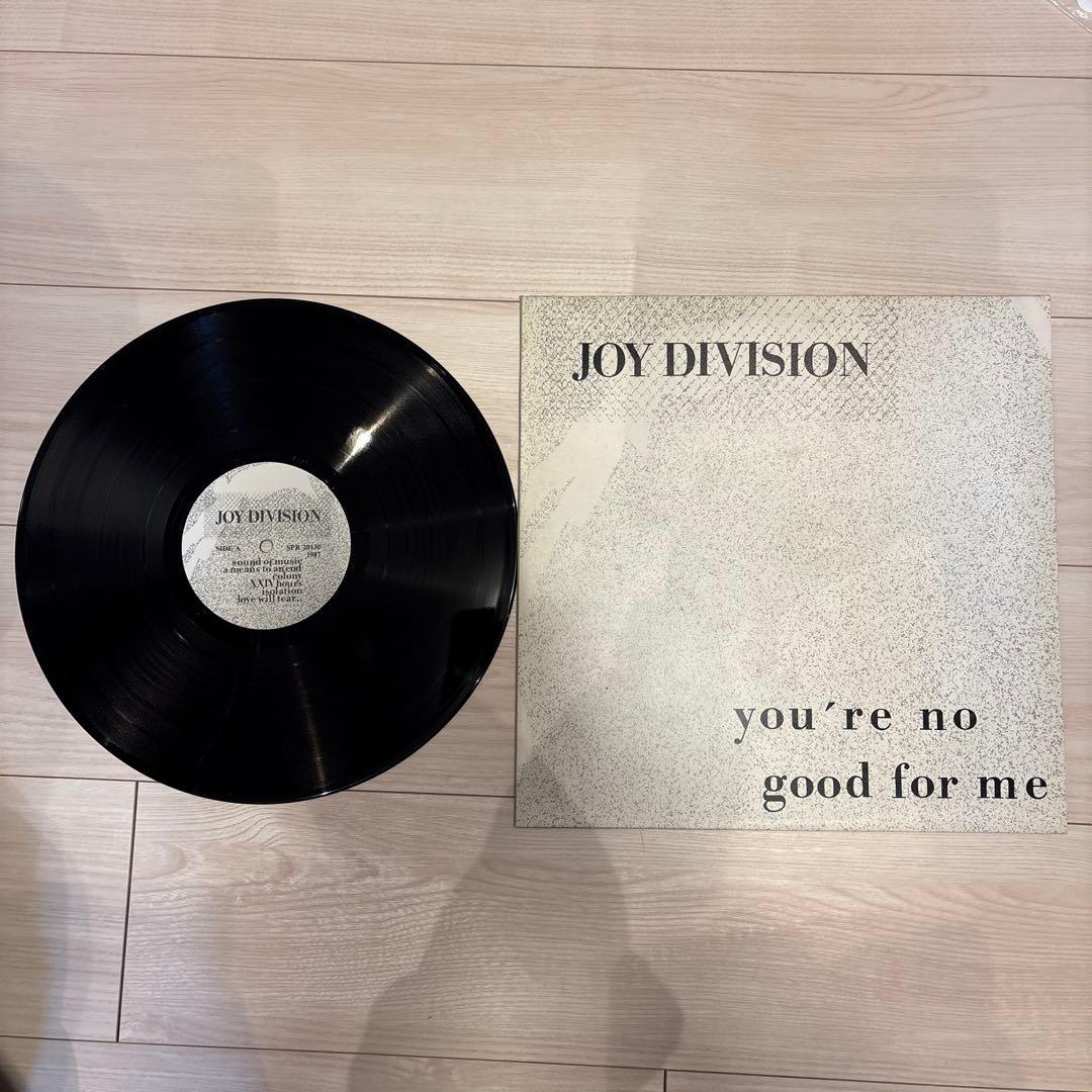 Joy Division You're No Good for Me 7" Black Vinyl Record Used | Japansoundstore