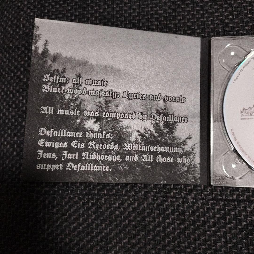 Defaillance - Self-Titled Mini-Album CD Limited Edition Numbered 214/500