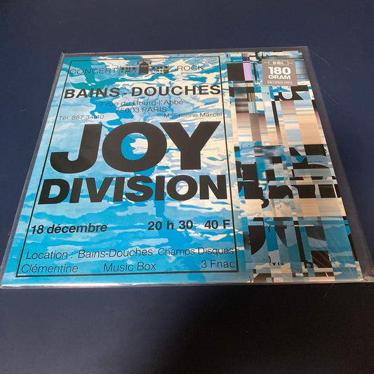 Joy Division - Les Bains Douches 18 December 1979 180g Vinyl LP Live Paris