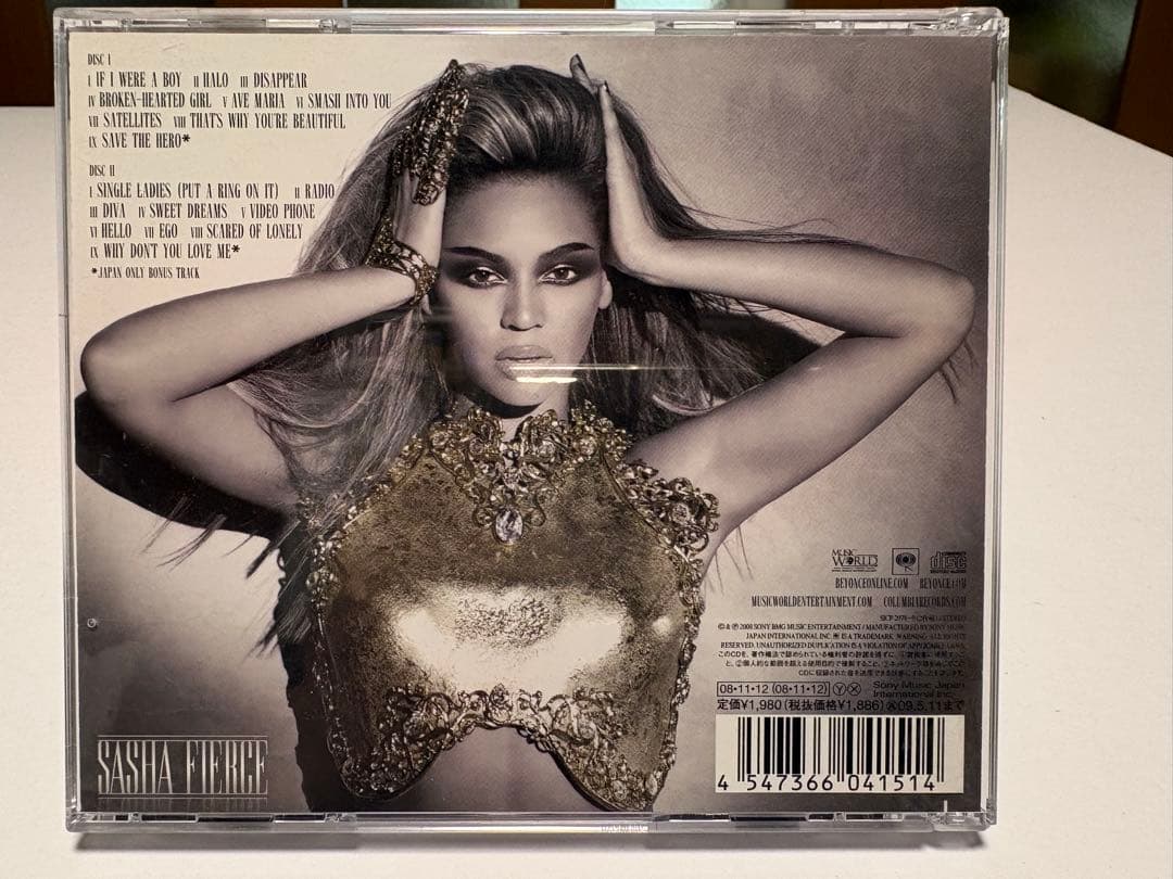Beyonce I Am... Sasha Fierce 2CD Japan Press with OBI Limited Edition 2008